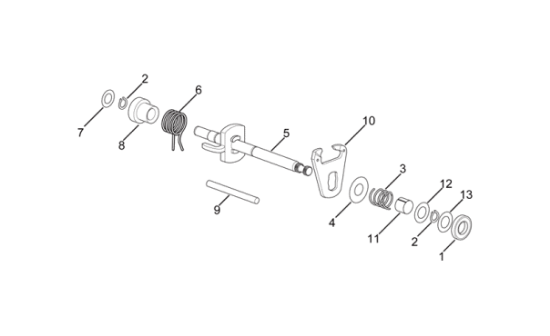 Εικόνα της ΑΠΟΣΤΑΤΗΣ ΑΞΟΝΑ ΤΑΧΥΤΗΤΩΝ RS 50 96-05-AP8502448