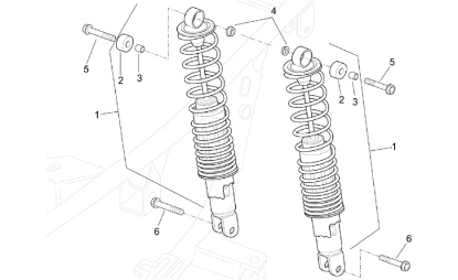 Εικόνα της ΒΙΔΑ ΚΑΤΩ ΠΙΣΩ ΑΜΟΡΤΙΣΕΡ LEO 250/300-AP8152289