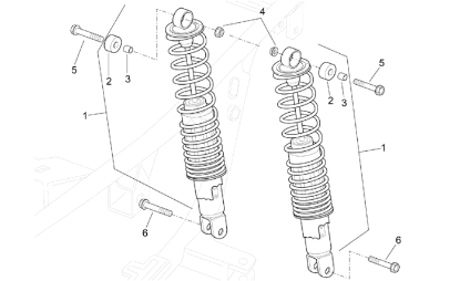 Εικόνα της ΒΙΔΑ ΚΑΤΩ ΠΙΣΩ ΑΜΟΡΤΙΣΕΡ LEO 250/300-AP8152289