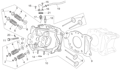 Εικόνα της ΒΑΛΒΙΔΑ ΘΕΡΜΟΚΡ SCAR/SP CITY 125-200 E2-58241R