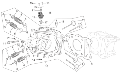 Εικόνα της ΒΑΛΒΙΔΑ ΘΕΡΜΟΚΡ SCAR/SP CITY 125-200 E2-58241R