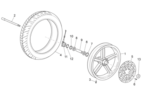 Εικόνα της ΔΙΣΚΟΦΡΕΝΟ ΜΠΡΟΣ SCAR LIGHT 125-200-JC59211X92000