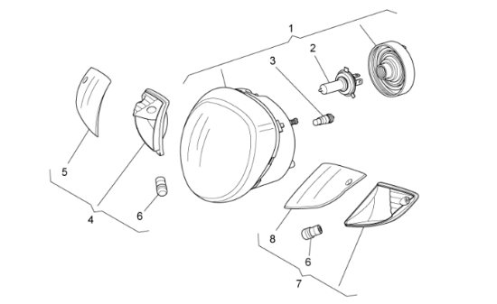 Εικόνα της ΦΑΝΟΣ ΜΠΡΟΣ SCARABEO LIGHT 125-200-JC35100X92000