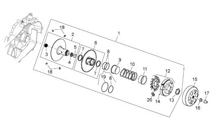 Εικόνα της ΑΦΑΛΟΣ ΚΑΜΠΑΝΑΣ SCAR LIGHT 125-200-AP3MAA000753