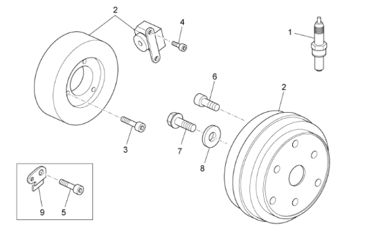 Εικόνα της ΜΠΟΥΖΙ MG NGK PMR8B BREVA 1100-GRISO-GU05717030