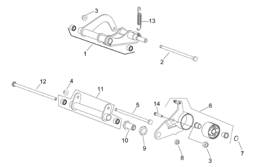 Εικόνα της ΒΙΔΑ ΒΑΣΗΣ ΚΙΝΗΤΗΡΑ SCARABEO LIGHT 250-AP8145040