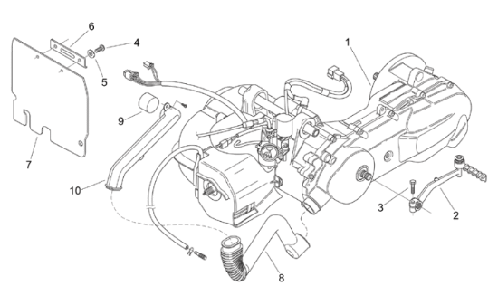 Εικόνα της ΣΩΛΗΝΑΣ ΑΕΡΑΓ ΚΙΝΗΤ SCAR 100 2T(MIN-YAM)-AP8144253