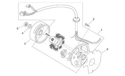 Εικόνα της ΒΟΛΑΝ SCAR 100 2T eng minarelli ΚΟΜΠΛΕ-AP8510789
