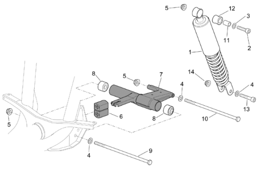 Εικόνα της ΒΙΔΑ ΒΑΣΗΣ ΚΙΝΗΤΗΡΑ m10x205 SCARABEO 50-AP8150412