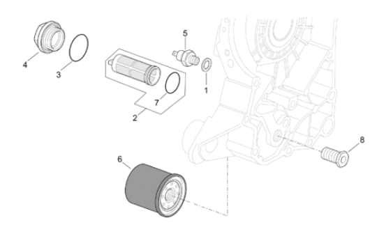 Εικόνα της ΦΙΛΤΡΟ ΛΑΔΙΟΥ SCOOTER 4T 125<>300 CC-1A022356