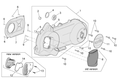 Εικόνα της ΚΑΠΑΚΙ ΑΕΡΑΓ VESPA GT 200-620553