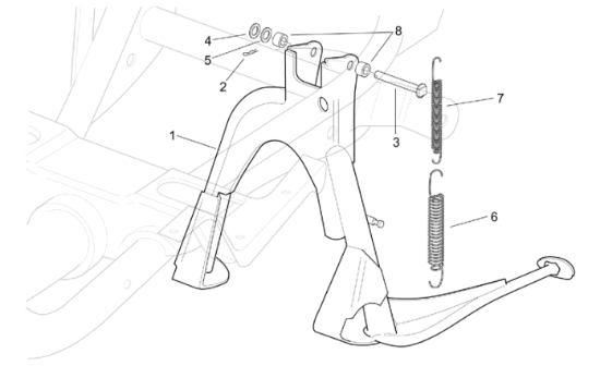 Εικόνα της ΕΛΑΤΗΡΙΟ ΠΛ ΣΤΑΝ SCOOTER/MOTO/TUAREG 660-AP8221211