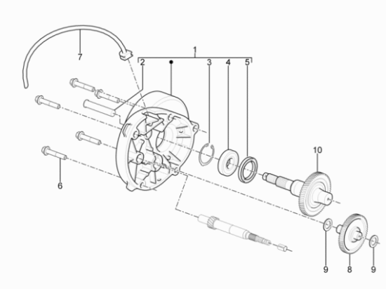 Εικόνα της ΚΑΠΑΚΙ ΔΙΑΦΟΡΙΚΟΥ LIBERTY 50 4T 3V-1A016446