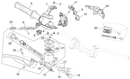 Εικόνα της ΒΑΣΗ ΔΙΑΚΟΠΤΗ SCAR LIGHT 125-200 ΔΕΞ-JC56353X92000