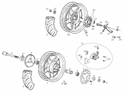 Εικόνα της ΑΞΟΝΑΣ ΜΠΡΟΣ ΤΡΟΧΟΥ DIESIS 50-100-00G01201271