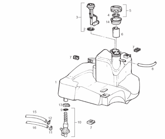 Εικόνα της ΦΛΑΝΤΖΑ ΦΛΟΤΕΡ ΒΕΝΖ SCOOTER Π.Μ-1E0030646