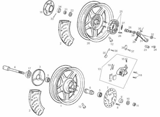 Εικόνα της ΠΑΞΙΜΑΔΙ ΠΙΣΩ ΤΡΟΧΟΥ M16.125 DIN-934-00232160021