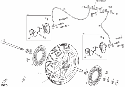 Εικόνα της ΒΙΔΑ M6X20-2B004560