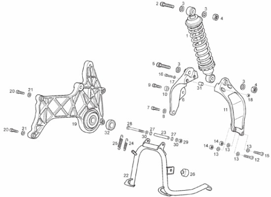 Εικόνα της ΛΑΣΤΙΧΟ ΣΤΑΝ ΚΟΝΤΡΑ DERBI GP1 250-861201