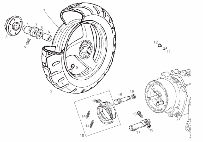 Εικόνα της ΠΑΞΙΜΑΔΙ ΠΙΣΩ ΤΡΟΧΟΥ M16.125 DIN-934-00232160021