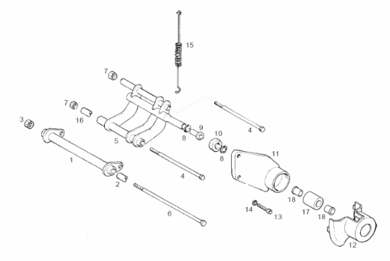 Εικόνα της ΜΠΡΑΤΣΟ ΚΙΝΗΤΗΡΑ RUNN VXR/FL 125-200-ST-56341R5