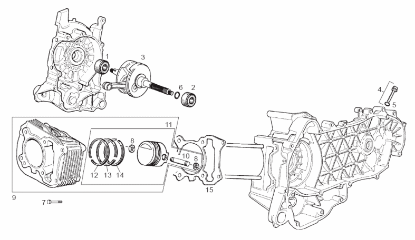 Εικόνα της ΕΛΑΤΗΡΙΟ ΠΙΣΤ R1 SC 125CC 4T ΚΑΤΩ-487996