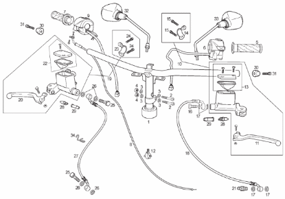 Εικόνα της ΑΝΤΙΒΑΡΟ ΤΙΜ DERBI GP1 250-86446200W07