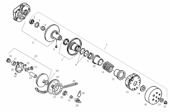 Εικόνα της ΡΑΟΥΛΑ ΒΑΡ ZIP4T-MC3-RUN50 19mm 5,3g ΣΕ-CM1102035