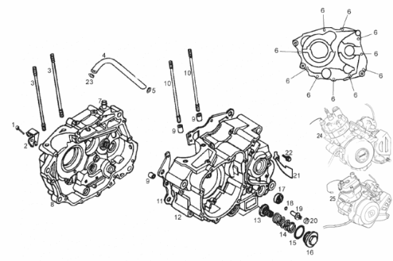 Εικόνα της ΤΣΙΜΟΥΧΑ ΛΑΔΙΟΥ DERBI SD 125-CROSS CITY-862825