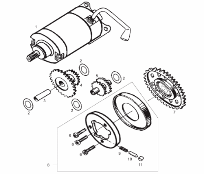 Εικόνα της ΓΡΑΝΑΖΙ ΜΙΖΑΣ DERBI CR CITY-SD 125-862809