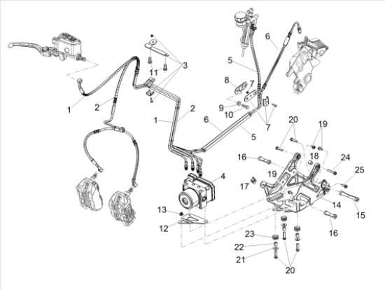 Εικόνα της ΕΓΚΕΦΑΛΟΣ ABS CAPONORD 1200 15/RALLY-2D000193