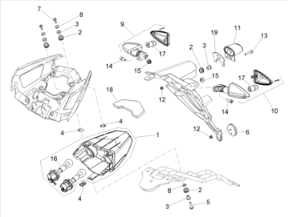 Εικόνα της ΑΝΑΚΛΑΣΤΗΡΑΣ ΛΑΣΠΩΤΗΡΑ APRILIA-MOTO GUZZ-AP8224164