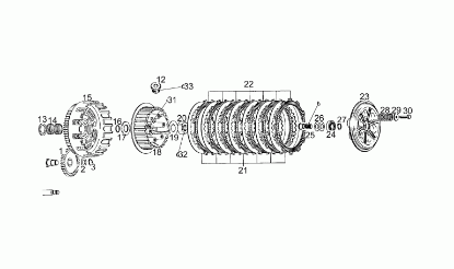 Εικόνα της ΔΙΣΚΟΣ ΑΜΠΡΑΓΙΑΖ PEGASO 650 95-98/ΜΟΤΟ 6-AP0259210