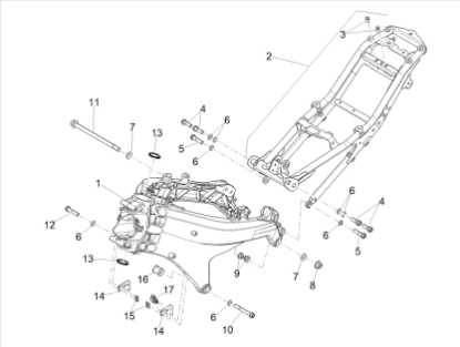 Εικόνα της ΒΙΔΑ ΣΑΣΙ RS 660 ΜΠΡΟΣ M10x45-2B006609