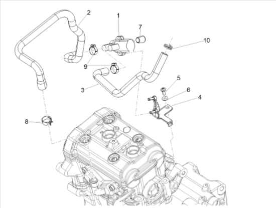 Εικόνα της ΒΑΛΒΙΔΑ ΕΜΠΛΟΥΤ ΚΑΥΣ S.A.S RSV4-RS 660-857181