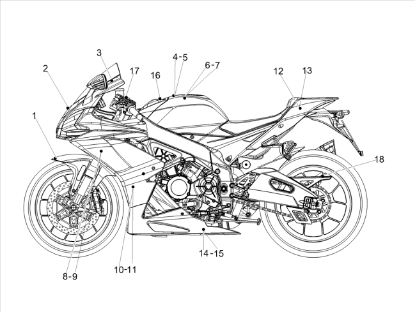 Εικόνα της ΑΥΤ/ΤΟ ΚΑΡΙΝΑΣ RS 660 aprilia racing Α-2H005656