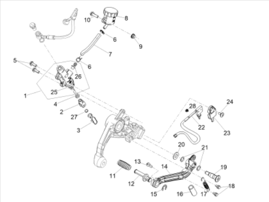 Εικόνα της ΤΡΟΜΠΑ ΦΡ RS-TUAR 660 ABS SYSTEM ΚΕΝΤΡ-2B007140