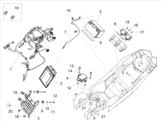 Εικόνα της ΚΑΛΩΔΙΩΣΗ ΚΙΝΗΤΗΡΑ RS 660-2D000459