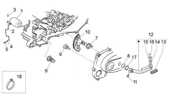 Εικόνα της ΜΙΖΑ SCOOTER 50cc 2T CIF-KR070040