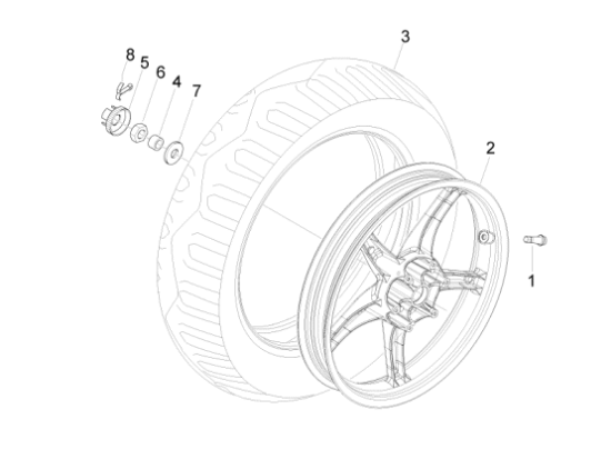 Εικόνα της ΤΡΟΧΟΣ ΠΙΣΩ LIBERTY 50<>200 RST-56368R