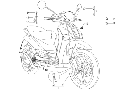 Εικόνα της ΝΤΙΖΑ ΚΟΝΤΕΡ LIBERTY 2T-4T-DERBI SONAR-56457R