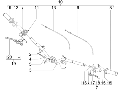 Εικόνα της ΝΤΙΖΑ ΓΚΑΖΙΟΥ FLY 125/150 4T-CM073305