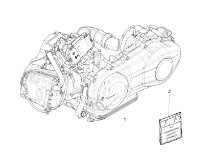 Εικόνα της ΣΕΤ ΦΛΑΝΤΖΕΣ+ΤΣΙΜ FLY-LIB 150 4T/3V-1R000151