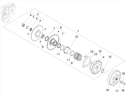 Εικόνα της ΑΠΟΣΤΑΤΗΣ ΚΑΜΠΑΝΑΣ 125 4Τ 3V-B017653