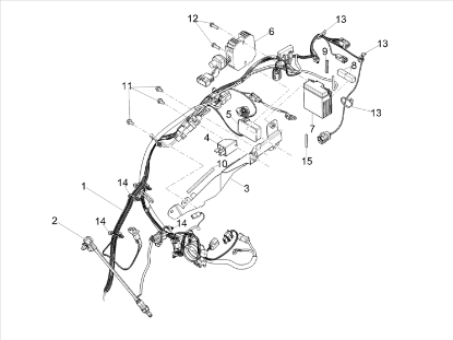 Εικόνα της ΚΑΛΥΜΜΑ ΜΑΡΚ ΦΡ ΠΙΣΩ VESPA GTS MY22-CM023903