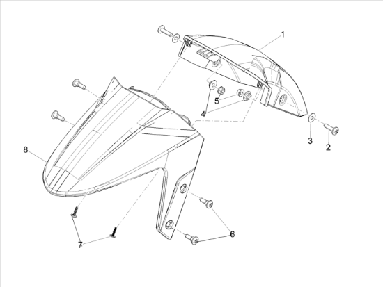 Εικόνα της ΦΤΕΡΟ ΜΠΡΟΣ SXR E5 ΛΕΥΚΟ 544-SP1B007729BR