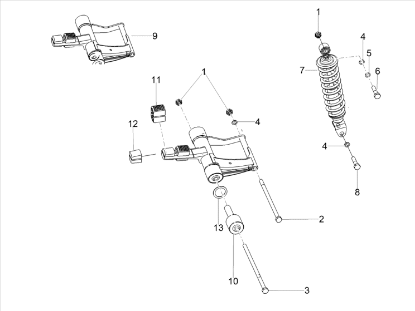 Εικόνα της ΑΜΟΡΤΙΣΕΡ ΠΙΣΩ SXR 50 4T 3V E5-1C005077