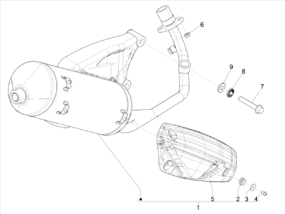 Εικόνα της ΒΙΔΑ ΑΜΟΡΤΙΣΕΡ ΠΙΣΩ RS457 M10X60-B016627