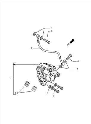 Εικόνα της ΒΙΔΑ ΓΙΑ ΜΑΡΚΟΥΤΣΙ ΦΡΕΝΟΥ BEVERLY ABS-2B011672R