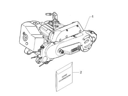 Εικόνα της ΣΕΤ ΦΛΑΝΤΖΕΣ+ΤΣΙΜ SCOOTER 50 2Τ-497544